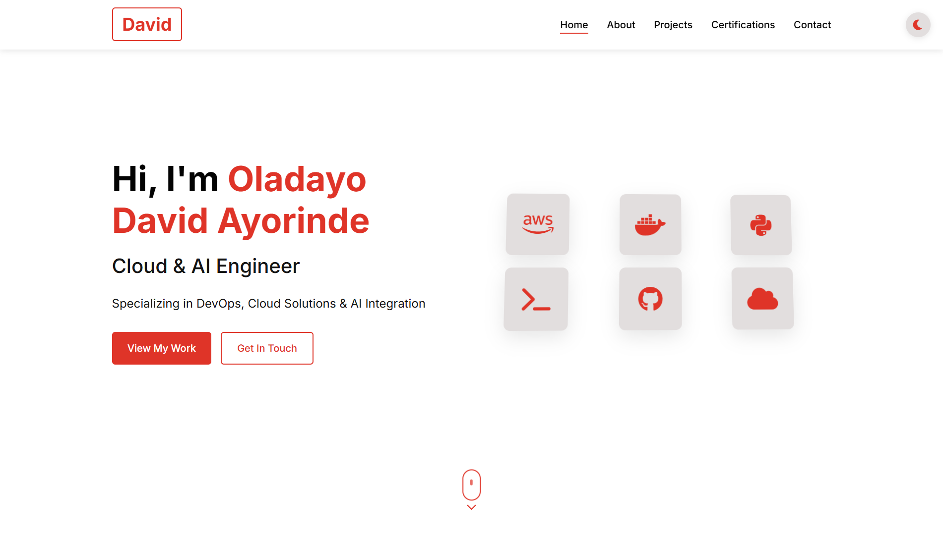 Portfolio Website